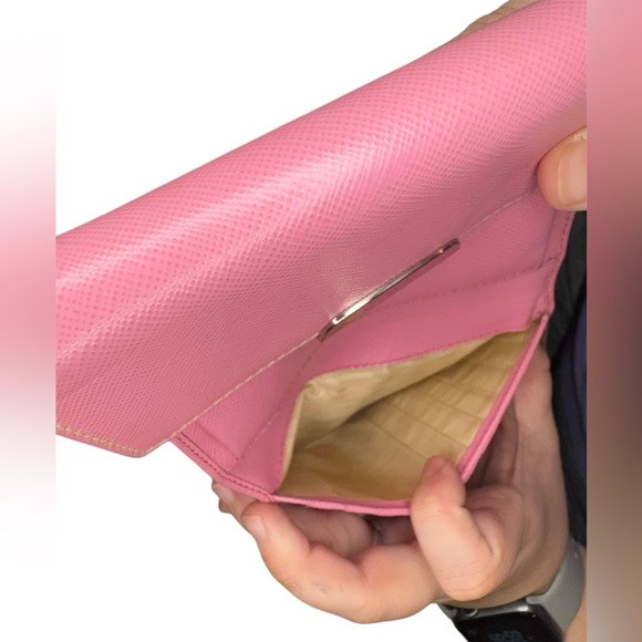 Prada Pink Saffiano Leather Wallet with Dust Bag and COA - Picture 13 of 16